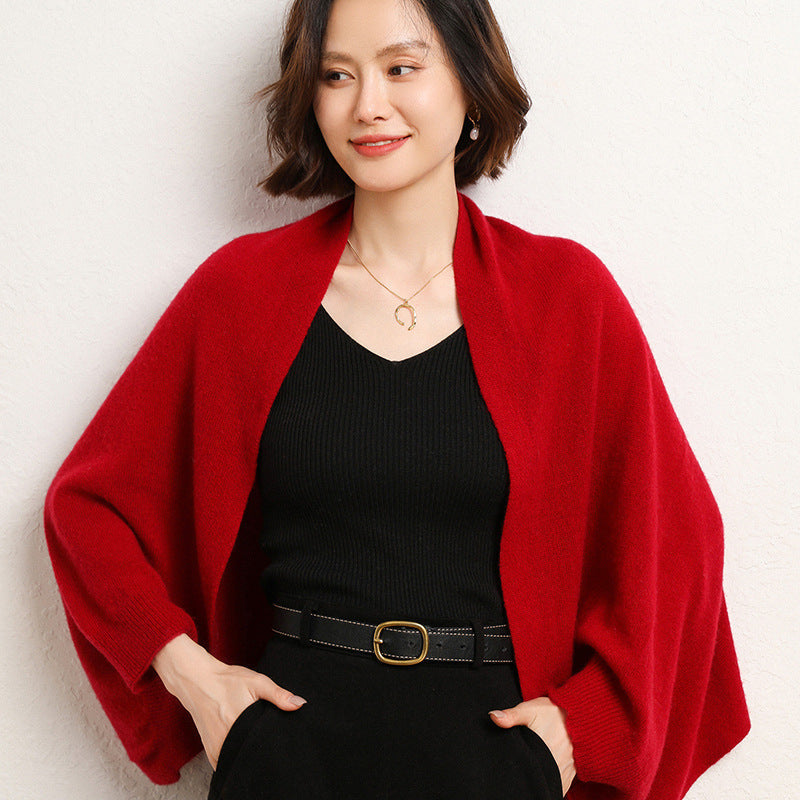 Châle élégant en maille pour femme – Accessoire de mode chaud et doux