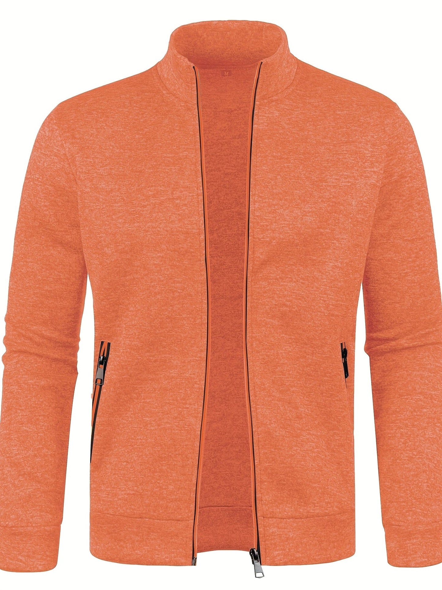 Comfortable men's zip-up cardigan - Warm and versatile
