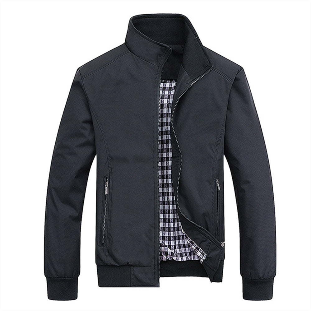 Men's windbreaker and waterproof jacket with versatile comfort and timeless style