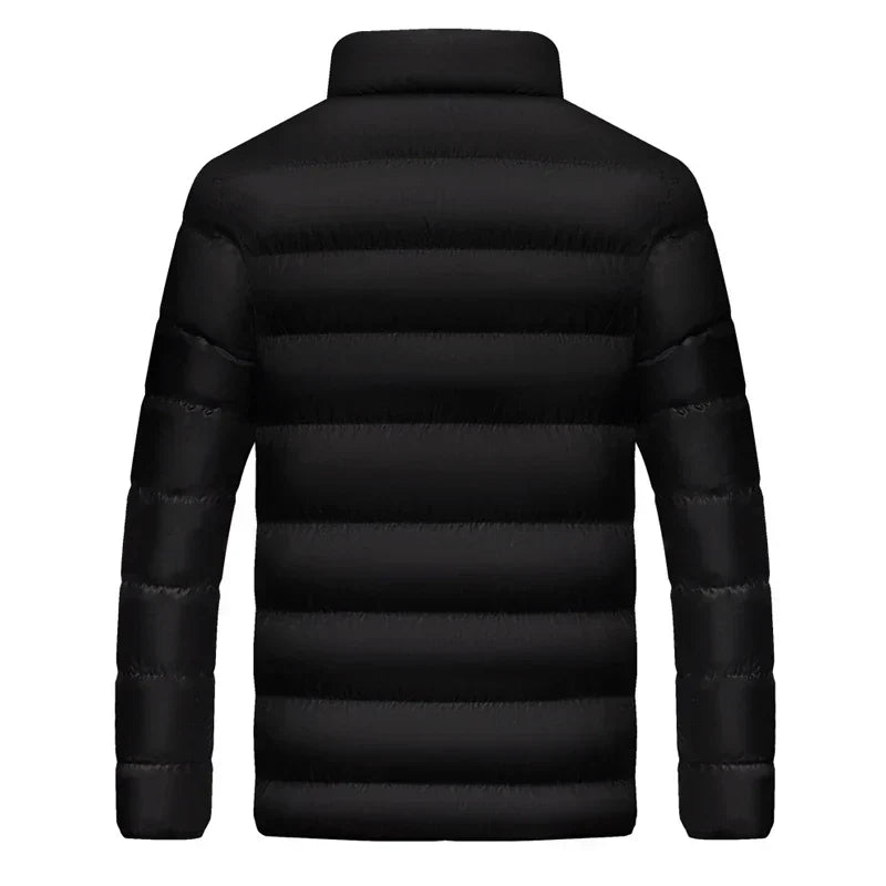Veste matelassée légère moderne pour homme – Confort hivernal zippé