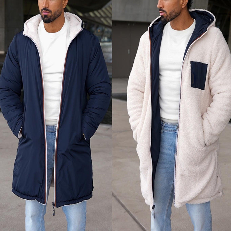 Veste doublée en polaire pour homme