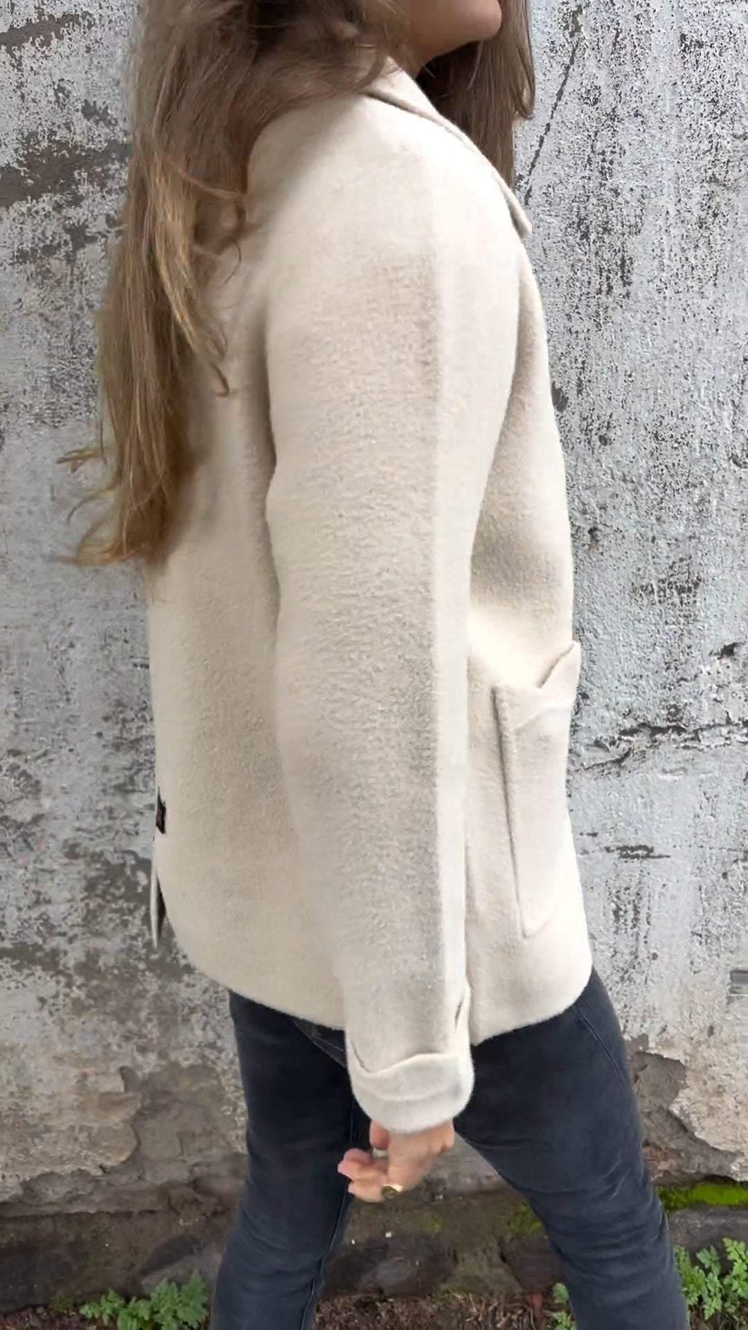 Veste Zippée Luxe Femme – Manteau Décontracté Chaud