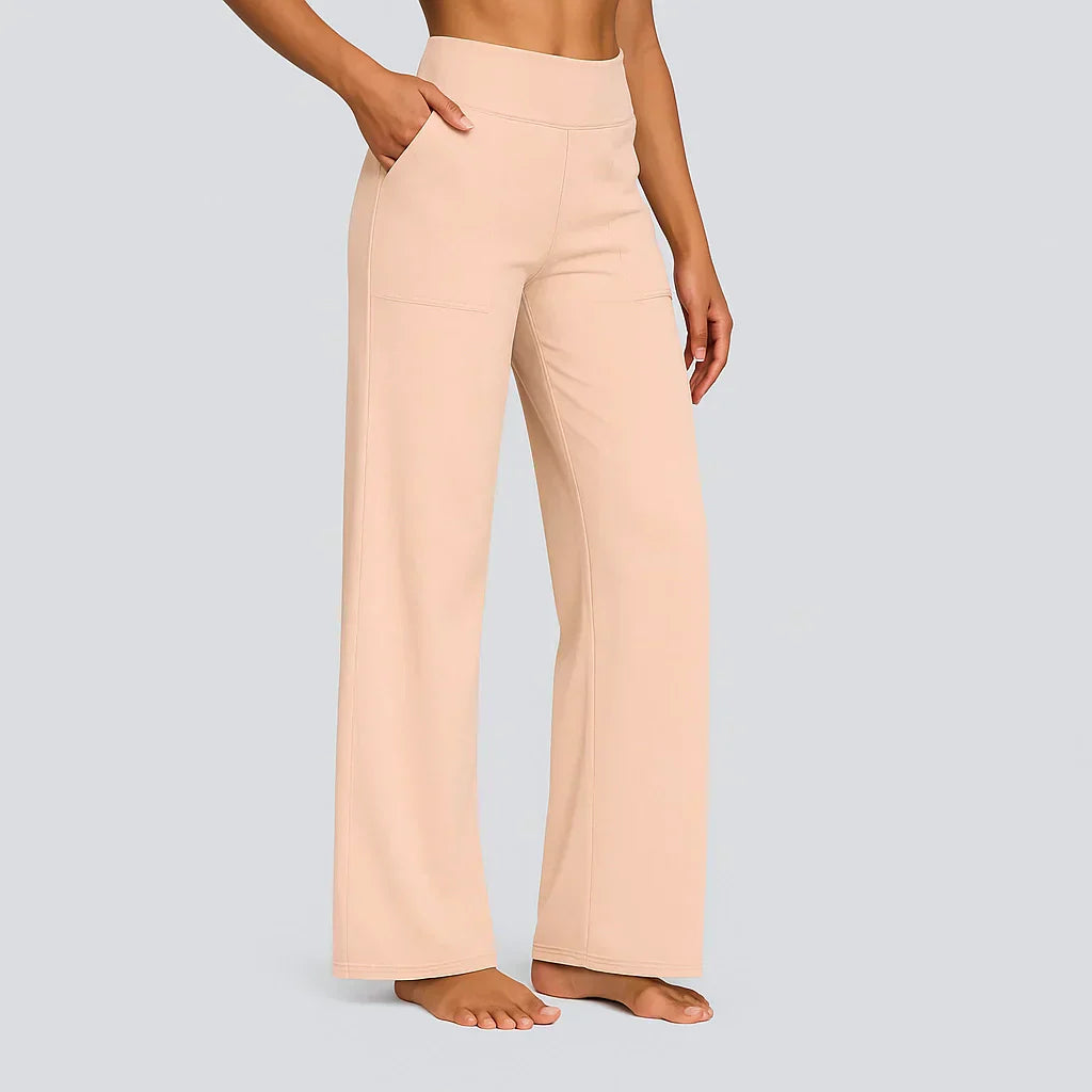 Soft and Elegant Yoga Trousers for Women – High Waist Activewear