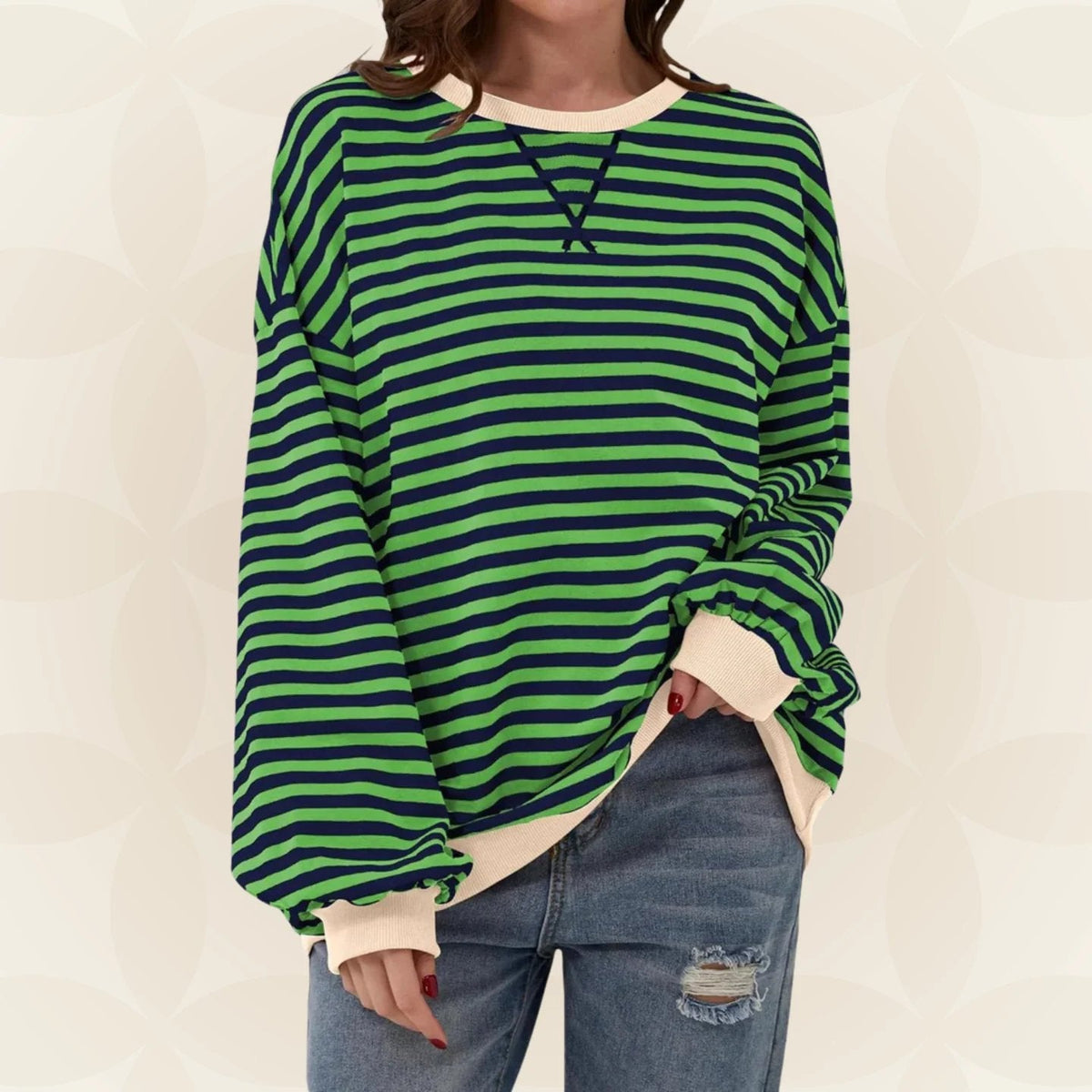Juliana women's striped sweater - Casual and lightweight