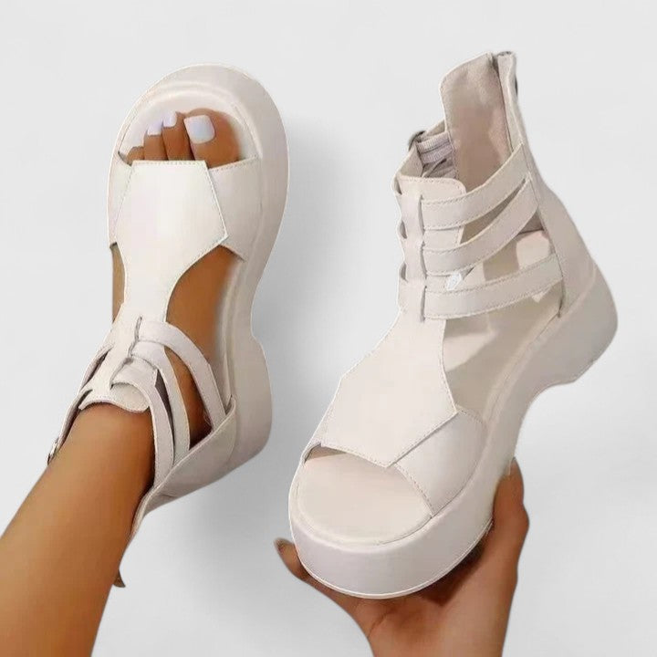 Sandales confort femme a semelle de soutien - Souples et estivales