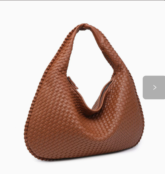 Sac Hobo en Cuir Tressé pour Femme – Sac à Épaule Tressé Élégant