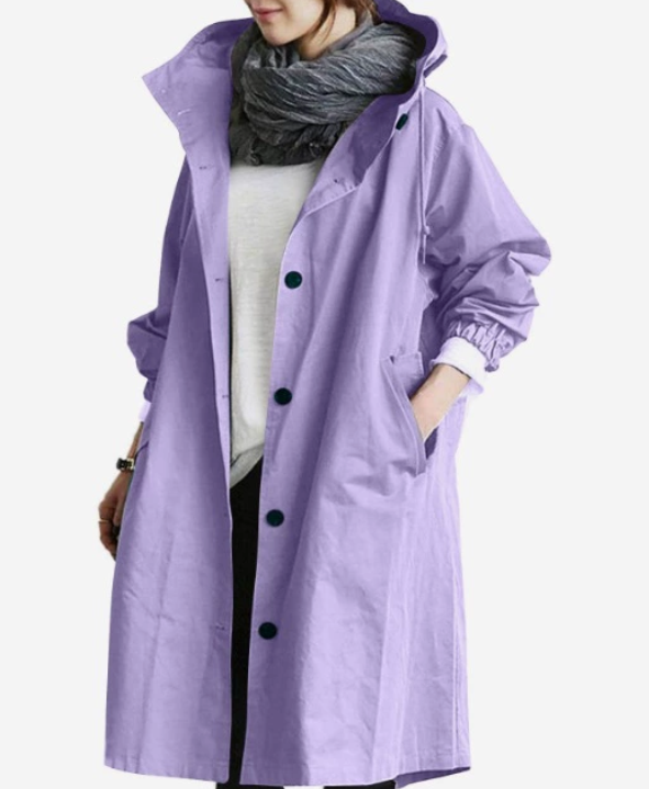 Veste Imperméable à Capuche Oversize pour Femme | Parfaite pour les Activités en Plein Air