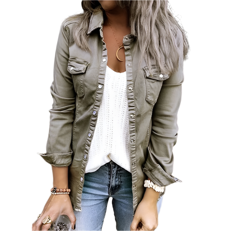 Veste En Jean Femme – Style Intemporel Et Confort Au Quotidien