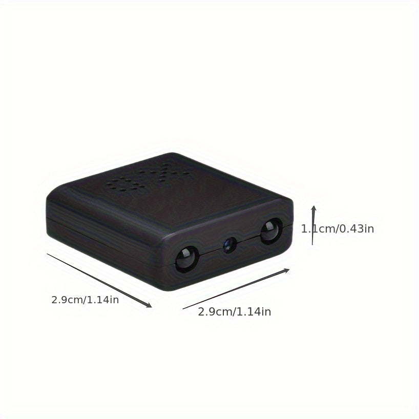 Caméra Miniature Full HD Ultra-Compacte – Caméra de Sécurité Sans Fil 1080P avec Vision Nocturne, Détection de Mouvement, Surveillance Portable Intérieure Extérieure