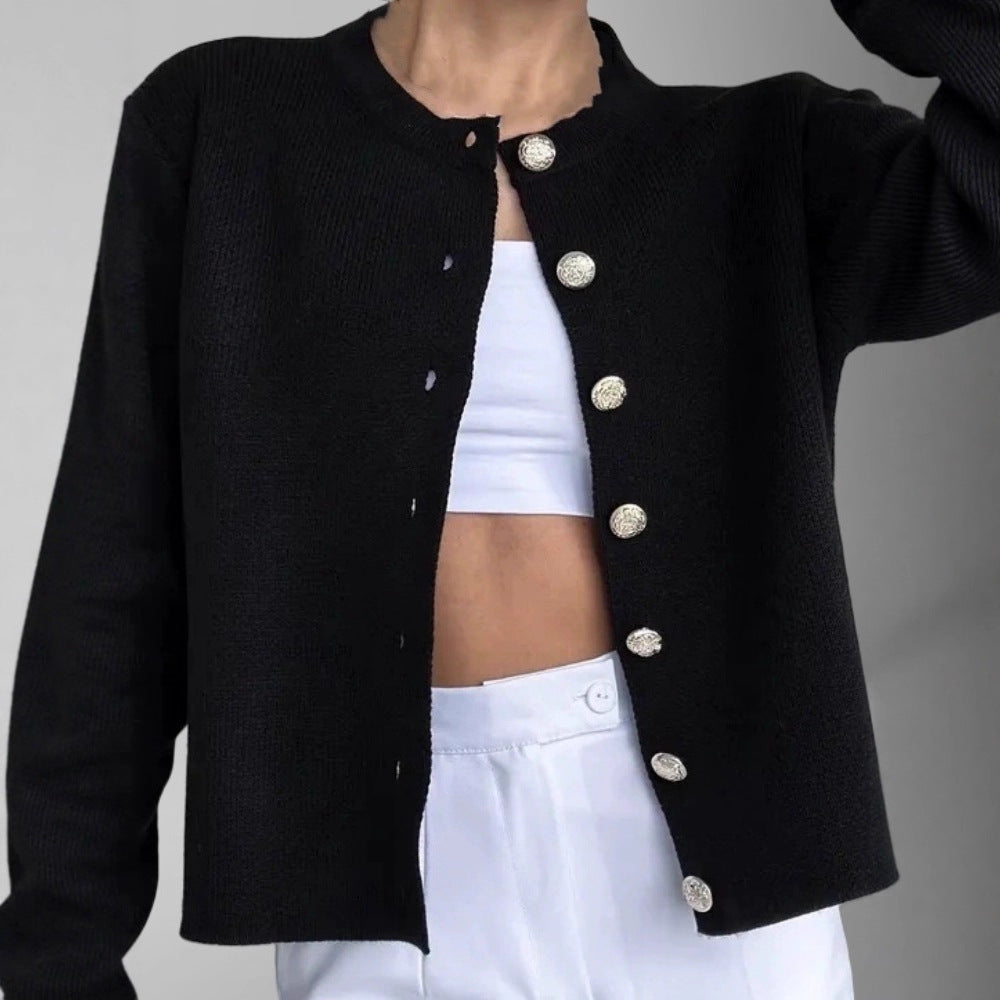 Cardigan femme maille boutonne - Minimaliste et facile a superposer