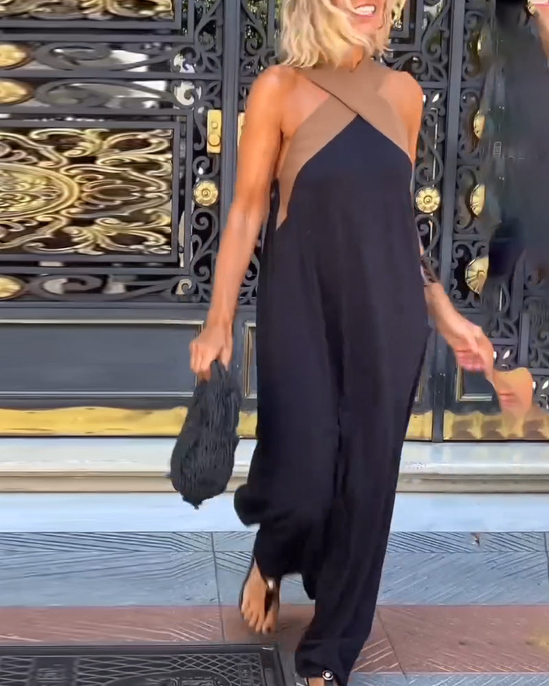 Abito maxi incrociato donna – Elegante e fluido