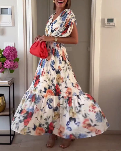 Elegant floral dress for women - Light and feminine