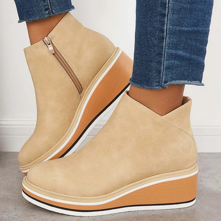 Stivali da donna in ecopelle scamosciata dal look lussuoso – Caldi ed eleganti