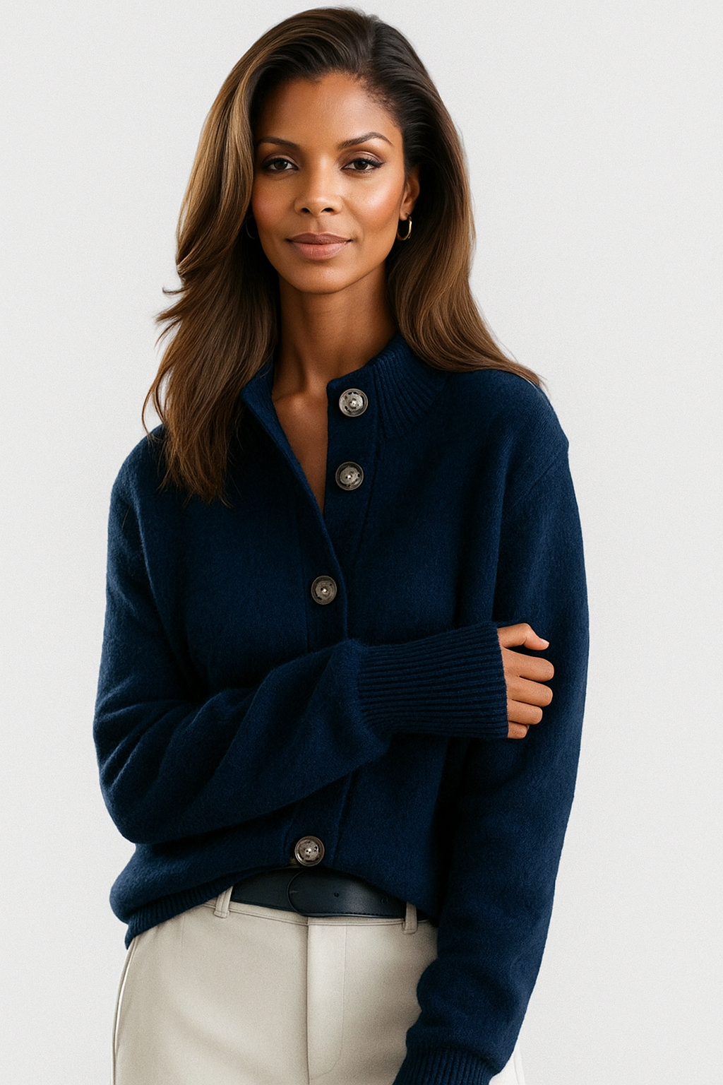Cardigan femme boutonne - Doux et facile a porter