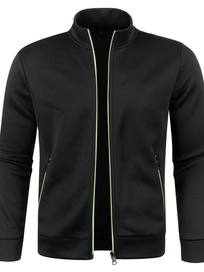Comfortable men's zip-up cardigan - Warm and versatile