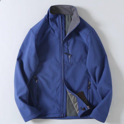 Veste Softshell Utilitaire d’Extérieur pour Homme – Veste Zippée Décontractée Premium