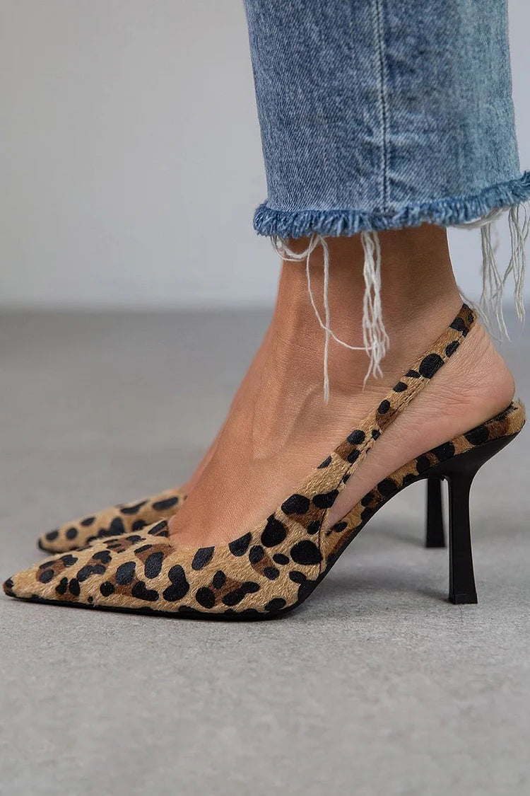 Verona Elegant Leopard Sandals for Women – Refined and Comfortable