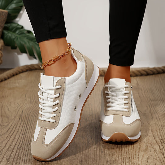 Baskets À Lacets Femme – Confort, Soutien Et Style Moderne