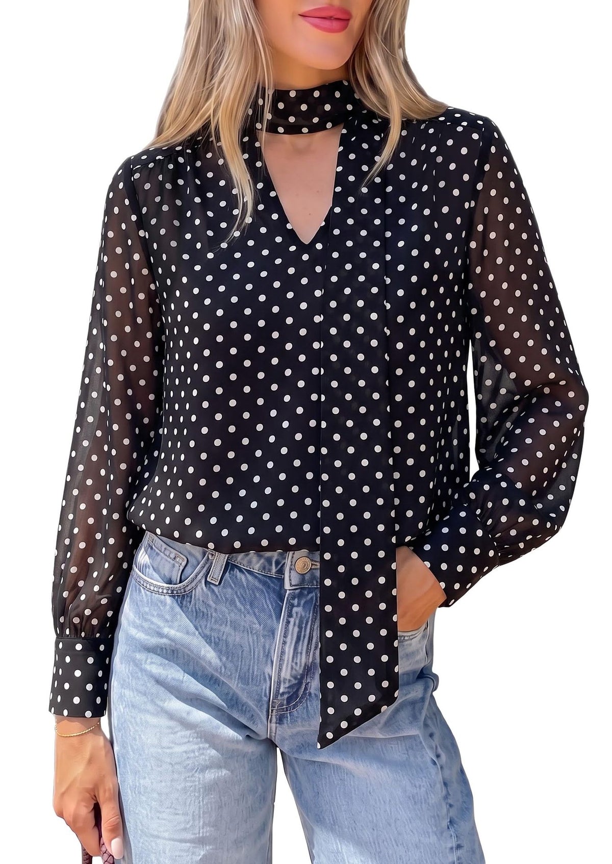 Camicia da donna con stampa leopardata - Retrò ed elegante