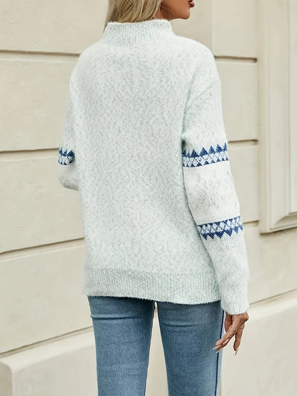 Women's Fair Isle Christmas sweater - Warm and cozy