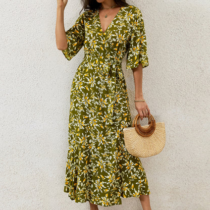 Vestito donna aderente con mezze maniche e spalline - Elegante e valorizzante