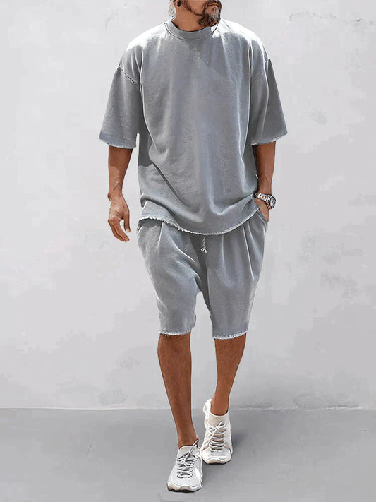 Lightweight Men's Summer Set – Comfortable and Modern Casual Outfit