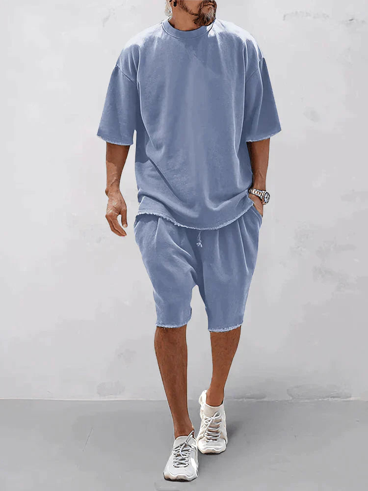 Lightweight Men's Summer Set – Comfortable and Modern Casual Outfit