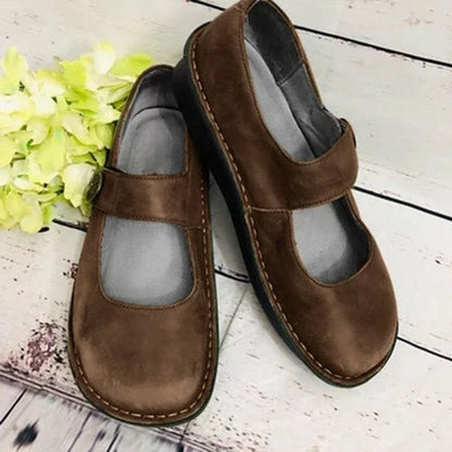 Femme Daim Brock sculpté Confortables  Chaussures – Style Élégant et Semelle Flexible