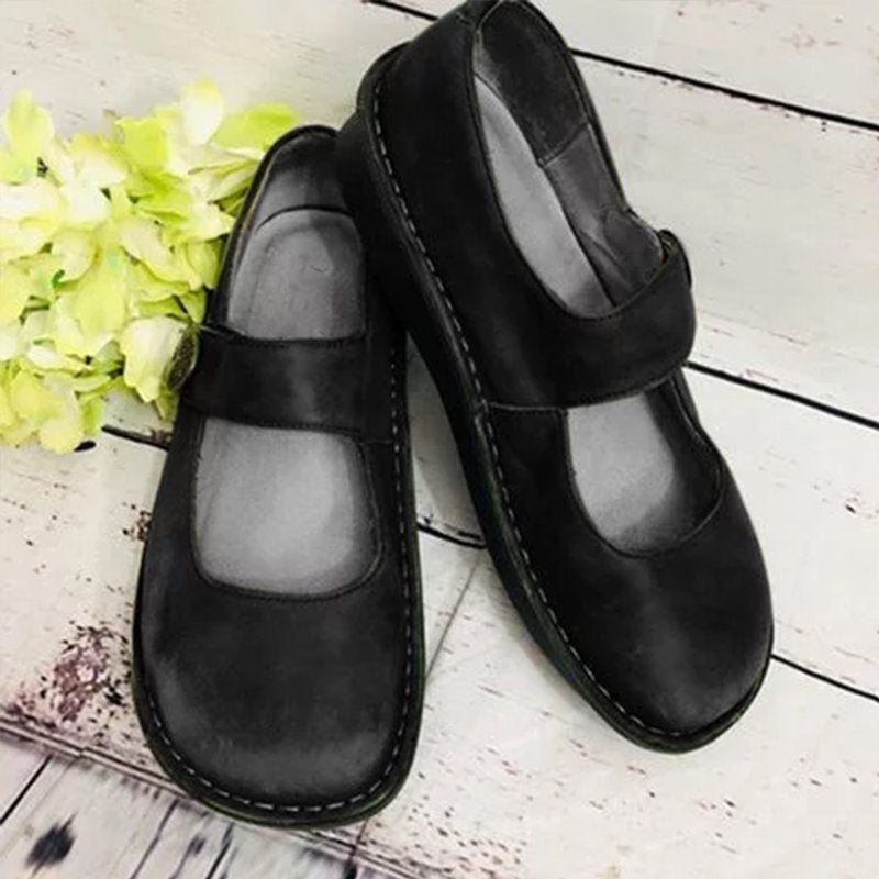 Variant image for Chaussures Femme Mary Jane en Daim Confortables – Style Élégant et Semelle Flexible, Tailles 36 à 41-28
