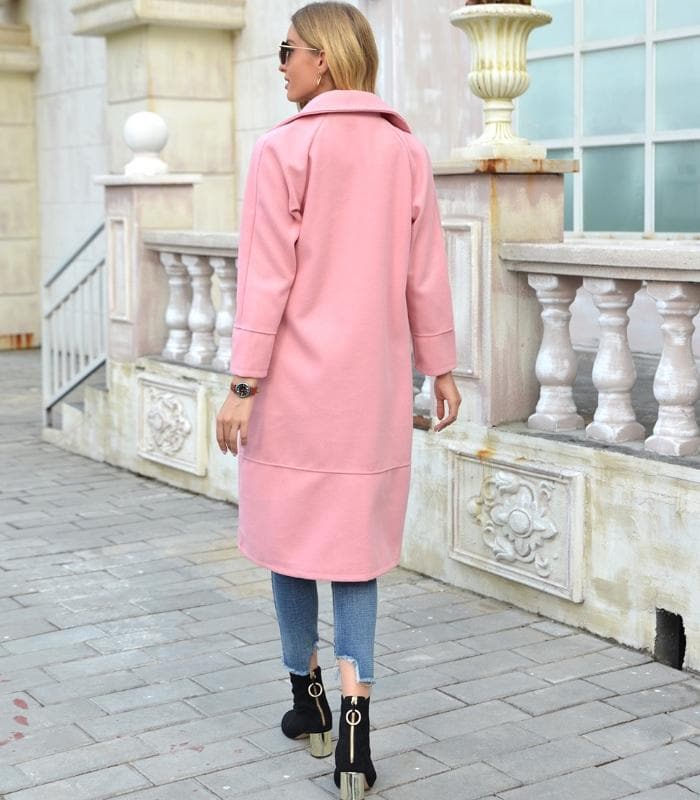 Manteau long de qualité supérieure pour femme – Élégant et chaud