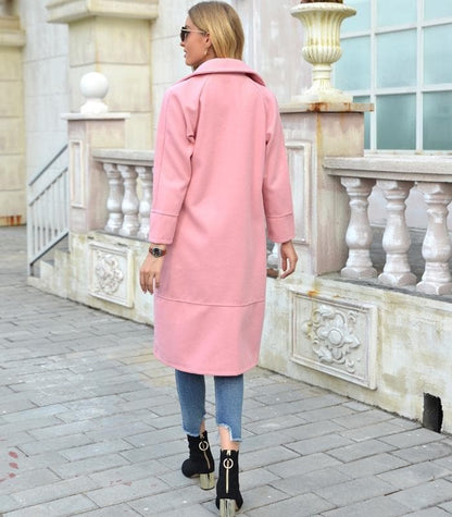 Manteau long de qualité supérieure pour femme – Élégant et chaud