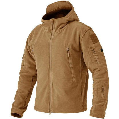 Veste Polaire Homme Coupe-Vent – Extérieur Zippé Confortable