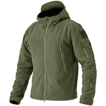 Veste Polaire Homme Coupe-Vent – Extérieur Zippé Confortable