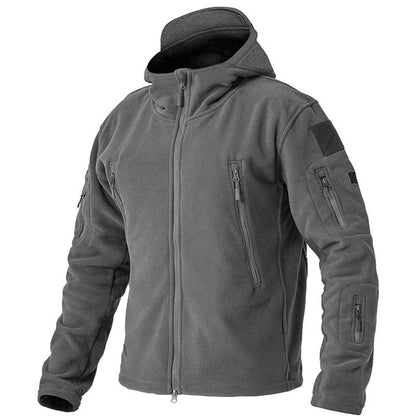 Veste Polaire Homme Coupe-Vent – Extérieur Zippé Confortable
