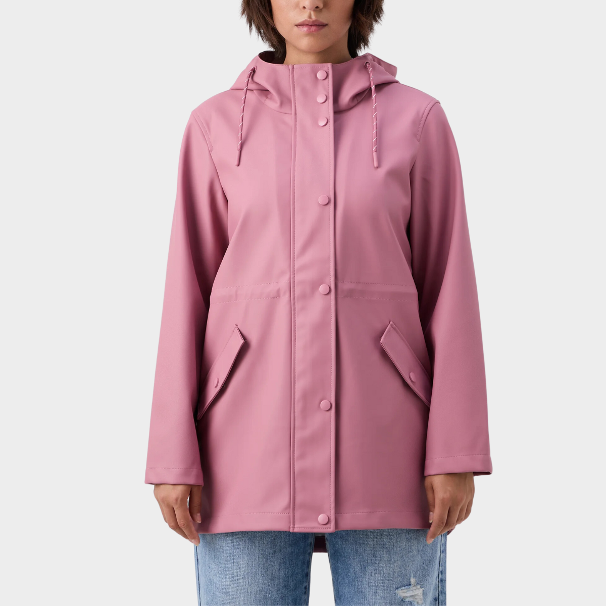 Imperméable durable et élégant pour femme – Vêtement d’extérieur confortable