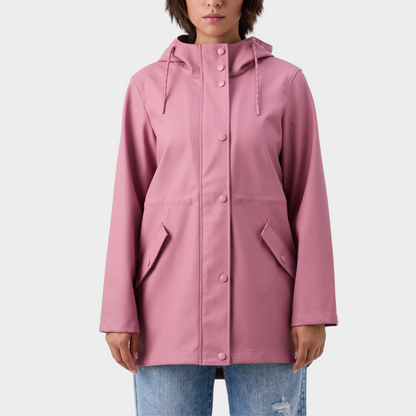 Imperméable durable et élégant pour femme – Vêtement d’extérieur confortable