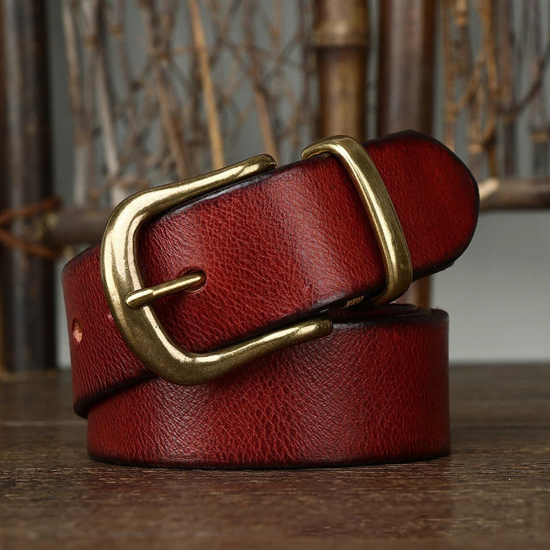 Ares Classic Handmade Leather Belt – Durable Premium Style for Casual and Formal Wear