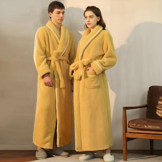Unisexe Peignoir Sherpa Confort