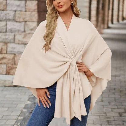 Poncho Chic Élégant pour Femme