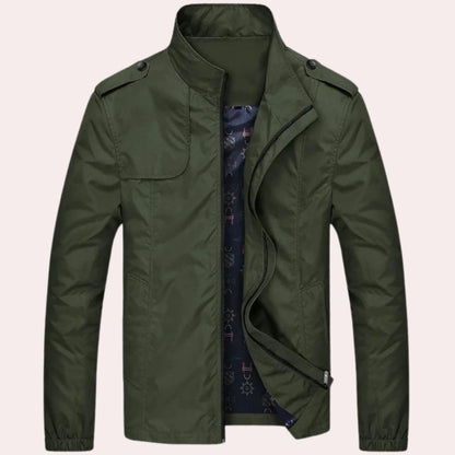 Veste Coupe-Vent Zippée pour Homme – Veste Légère et Décontractée