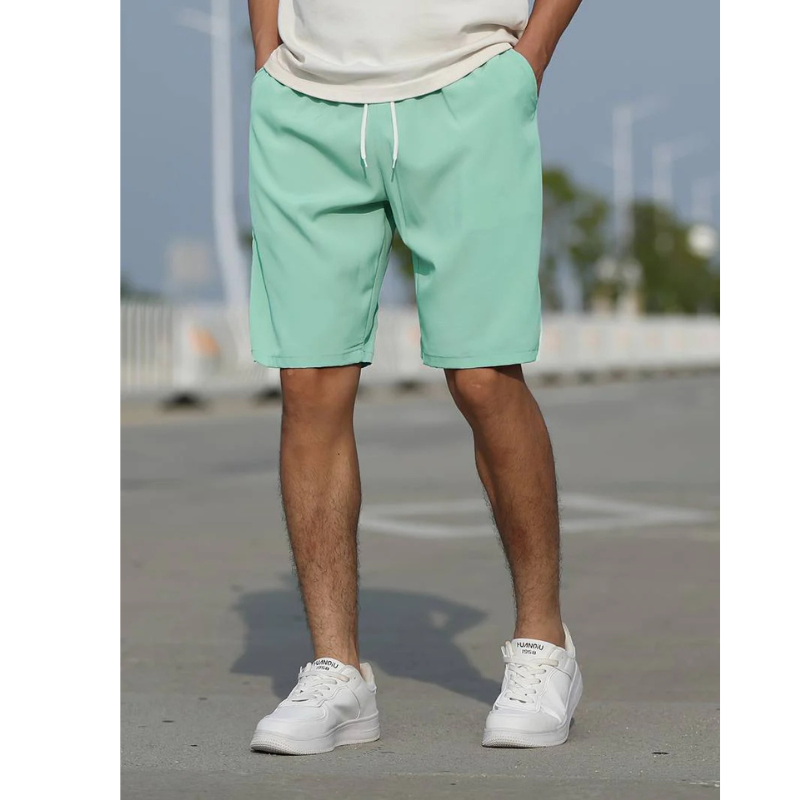 Shorts Décontractés Homme avec Cordon – Shorts Légers d’Été Taille Basse
