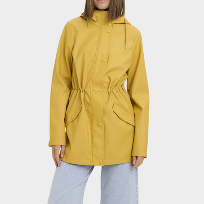 Imperméable durable et élégant pour femme – Vêtement d’extérieur confortable