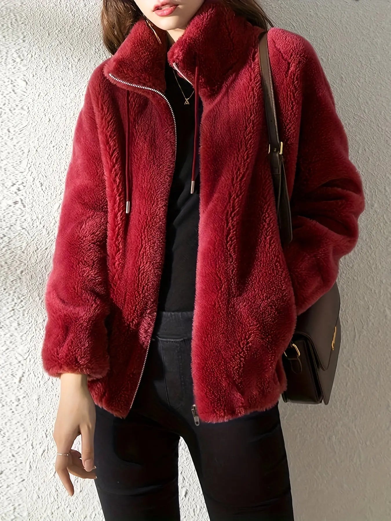 Veste Polaire Femme Douce – Style Décontracté Chaud pour le Quotidien