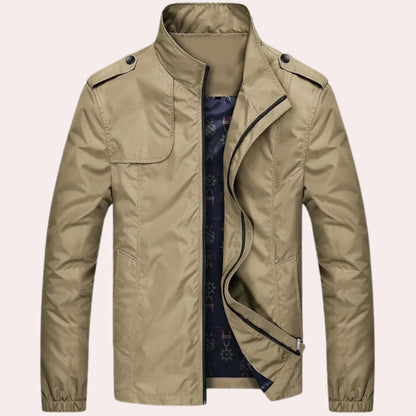 Veste Coupe-Vent Zippée pour Homme – Veste Légère et Décontractée