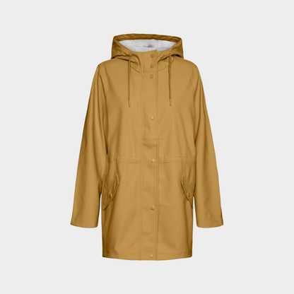 Imperméable durable et élégant pour femme – Vêtement d’extérieur confortable