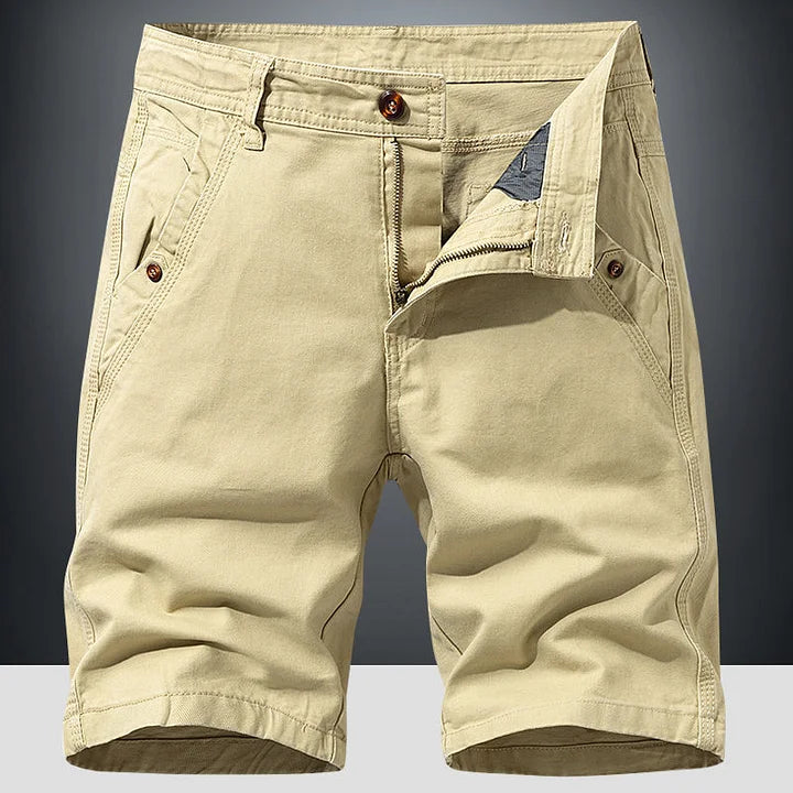 Men's short chino workwear - Durable and practical