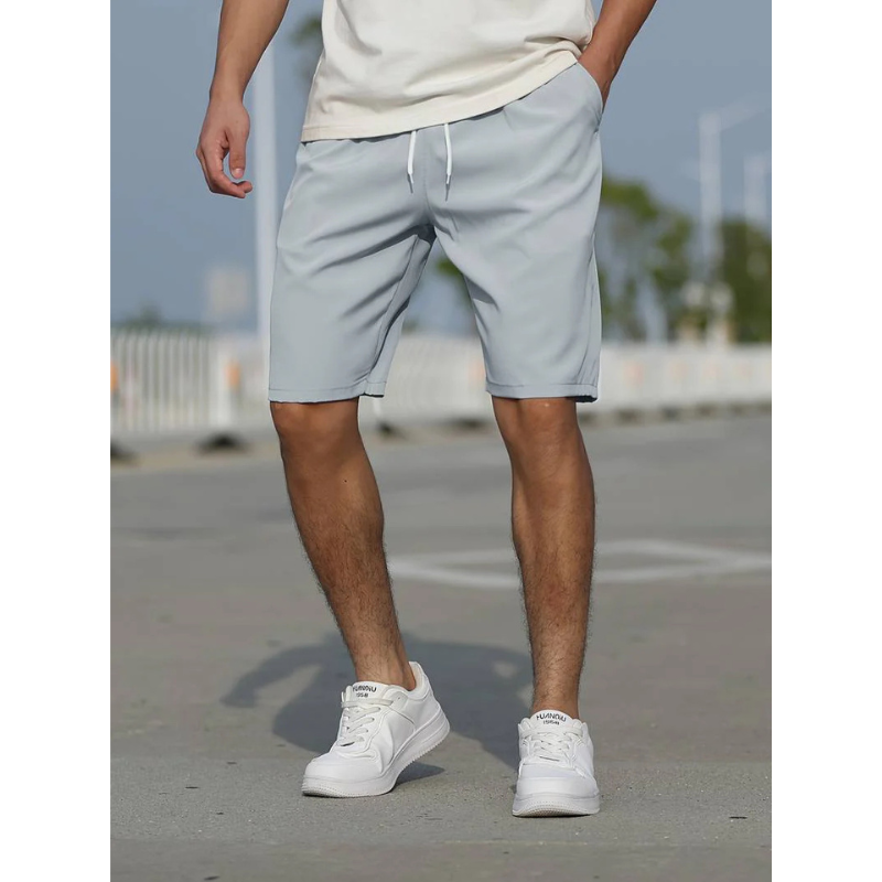 Shorts Décontractés Homme avec Cordon – Shorts Légers d’Été Taille Basse