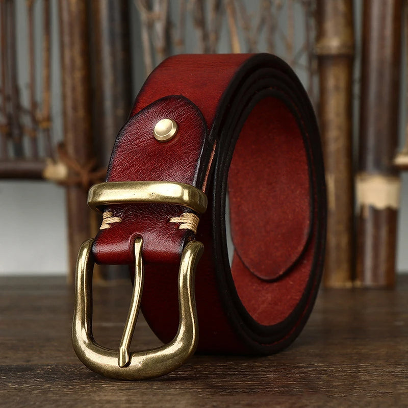 Ares Classic Handmade Leather Belt – Durable Premium Style for Casual and Formal Wear