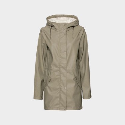 Imperméable durable et élégant pour femme – Vêtement d’extérieur confortable