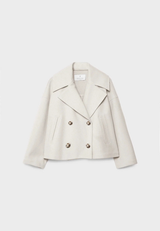Femmes Croppée Élégante Raffinée Veste – Premium Tailoré Design